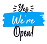 We Are Open