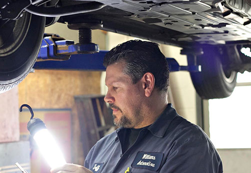 Mechanic Working - Williams Automotive
